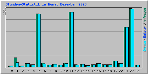 Stunden-Statistik im Monat Dezember 2025
